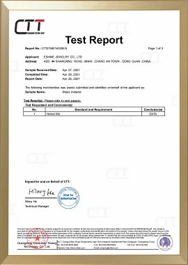 Lab grown diamond cert