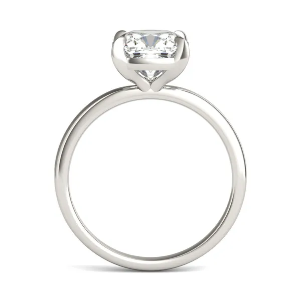 3.00 CTW Cushion HOLYCOME Lab Grown Diamond Ring 18K White Gold