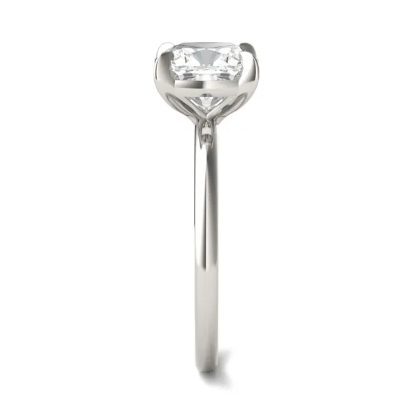 3.00 CTW Cushion HOLYCOME Lab Grown Diamond Ring 18K White Gold