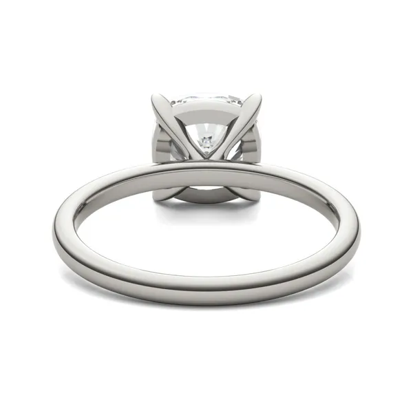 3.00 CTW Cushion HOLYCOME Lab Grown Diamond Ring 18K White Gold