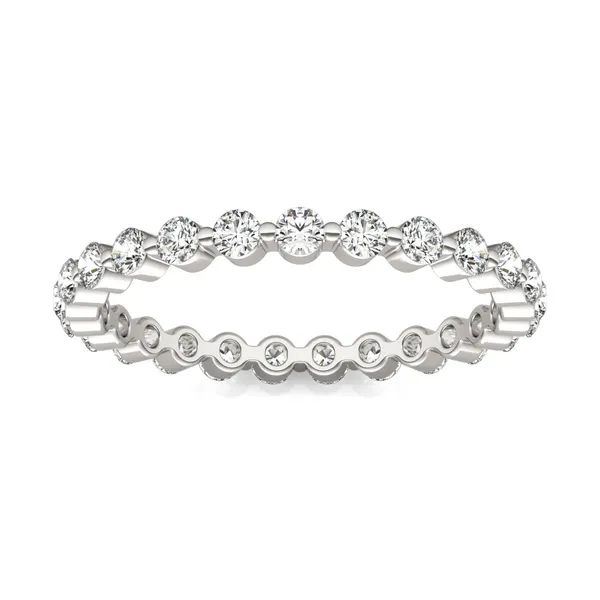 Round Brilliant Single Prong Eternity Band (3/4 ct. tw.)