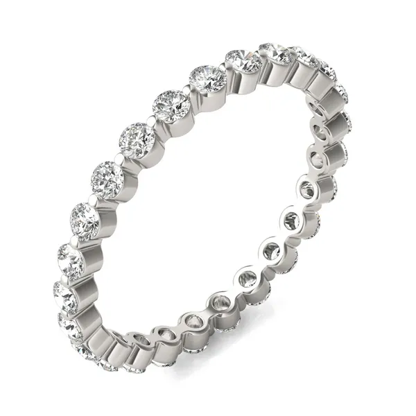 Round Brilliant Single Prong Eternity Band (3/4 ct. tw.)