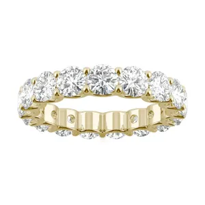 Round Brilliant Trellis Eternity Band image, Round Brilliant Trellis Eternity Band