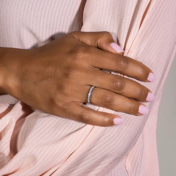 Channel Set Eternity Band