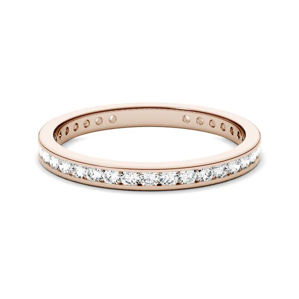 Petite Channel Set Eternity Band