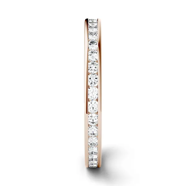 Petite Channel Set Eternity Band
