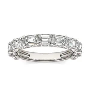 East-West Pavé Basket Anniversary Band image, East-West Pavé Basket Anniversary Band