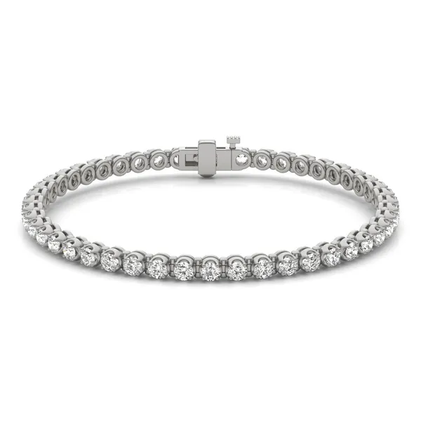 Scalloped Four-Prong Tennis Bracelet (2 7/8 ct. tw.)