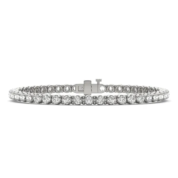 Scalloped Four-Prong Tennis Bracelet (2 7/8 ct. tw.)