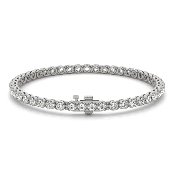 Scalloped Four-Prong Tennis Bracelet (2 7/8 ct. tw.)