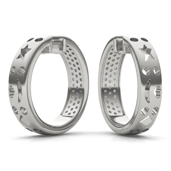 Ethereal Hoop Earrings