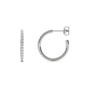 Airy Hoop Earrings (1/2 ct. tw.) image, 