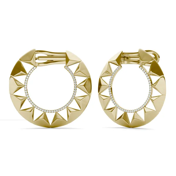 Solo Ouro Hoop Earrings