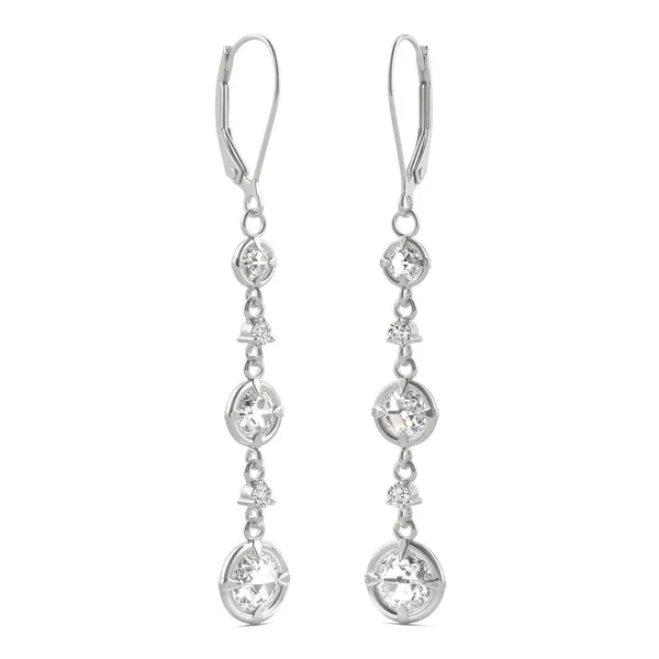 Triple Tier Drop Earrings