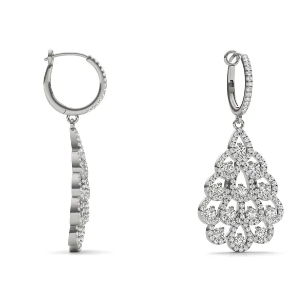 Pavone Drop Earrings