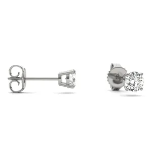 Round Brilliant Four-Prong Basket Stud image, Round Brilliant Four-Prong Basket Stud