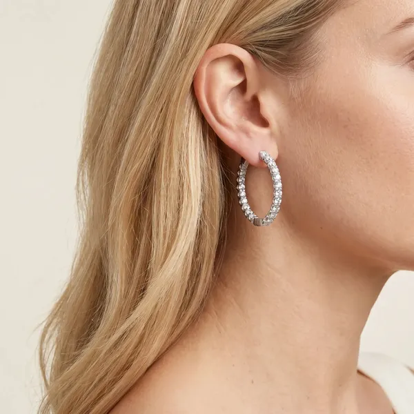Inside Out Round Hoop Earrings Essentials