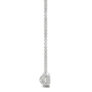 Emerald Signature Bezel Necklace image, Emerald Signature Bezel Necklace