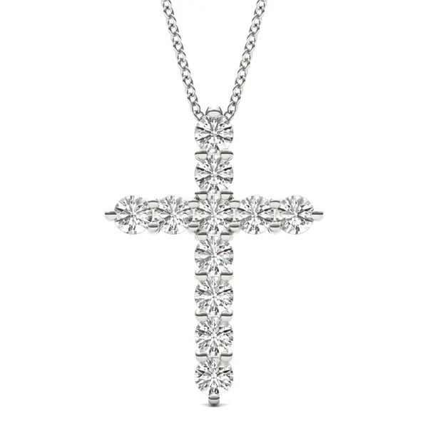 Simple Slide Cross Pendant