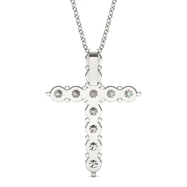 Simple Slide Cross Pendant