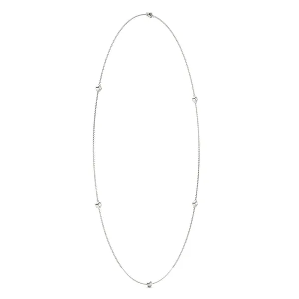 Five-Stone Classic Station Necklace (24 in.)