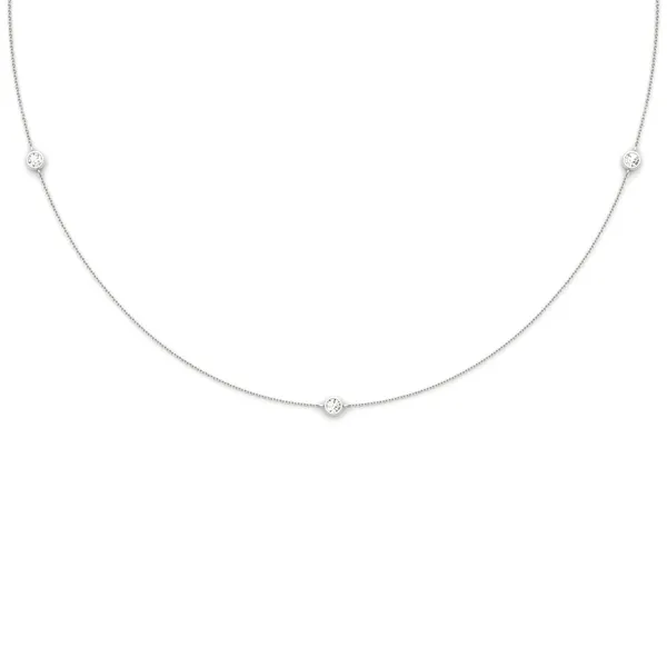 Five-Stone Classic Station Necklace (24 in.)