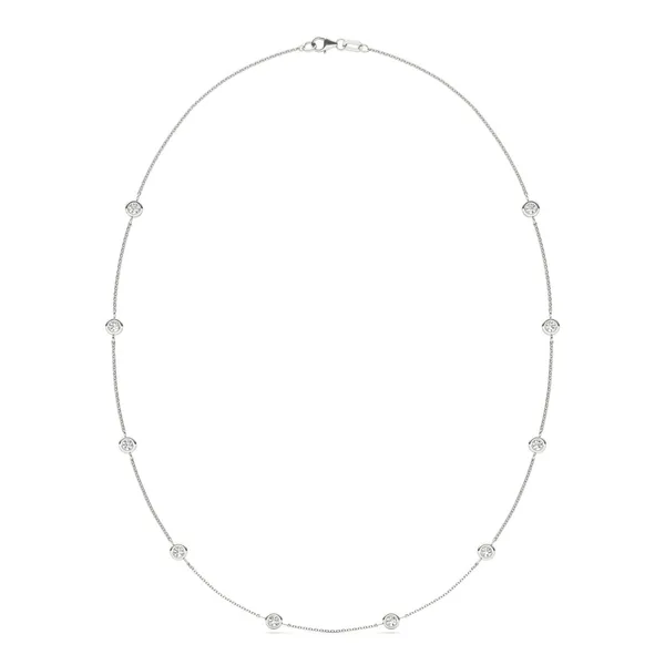 Ten-Stone Classic Station Necklace (18 in.)