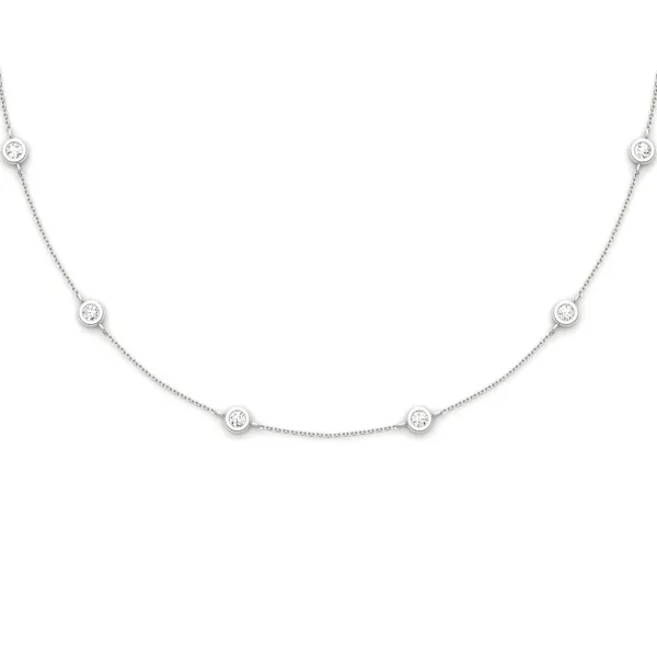 Ten-Stone Classic Station Necklace (18 in.)