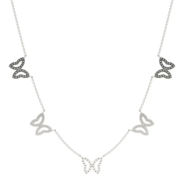Butterfly Ballet Station Necklace
