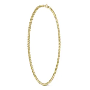 Hollow Franco 22 in. Chain Necklace 5.3mm image, Hollow Franco 22 in. Chain Necklace 5.3mm