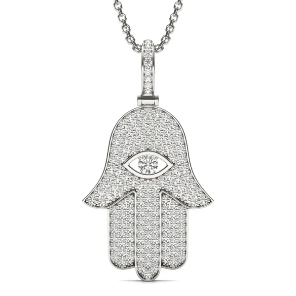 Hamsa Pendant (3/4 ct. tw.)
