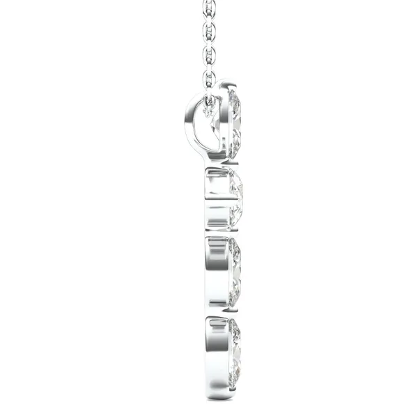 Oval Cross Pendant