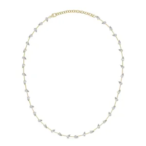 Dancing Pear Station Line Necklace image, 