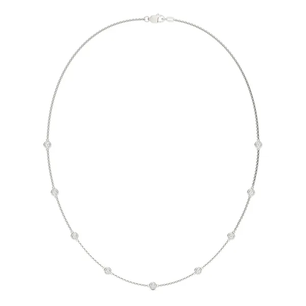 Linea Nine-Stone Station Necklace