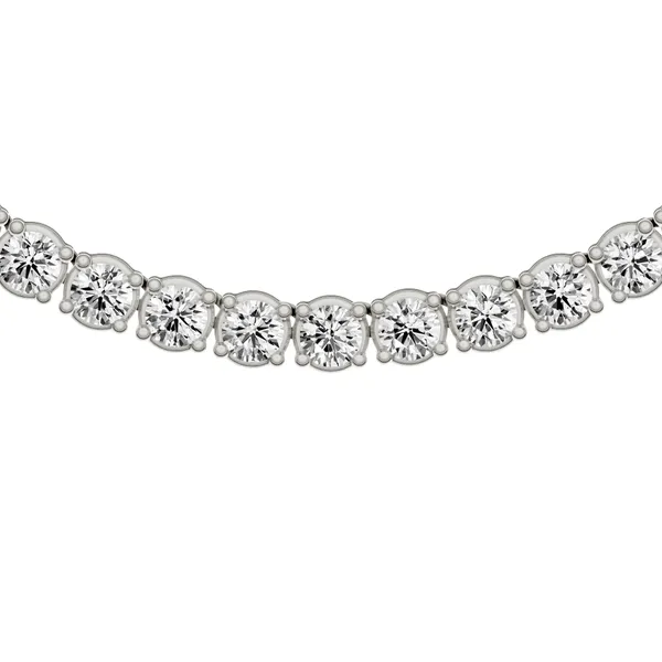 Round Chain Tennis Necklace Essentials