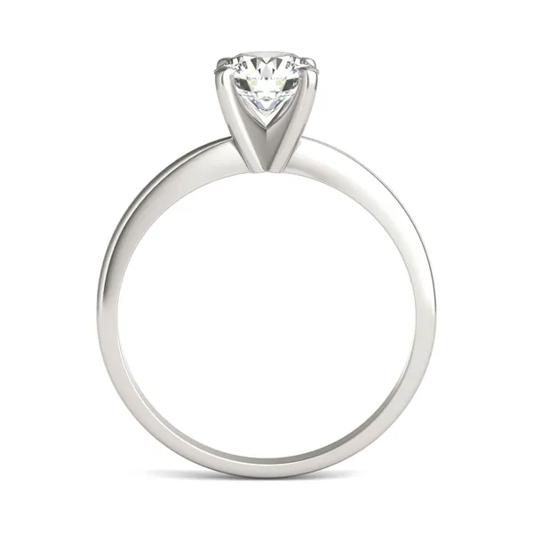Round Brilliant Simple Solitaire Engagement Ring