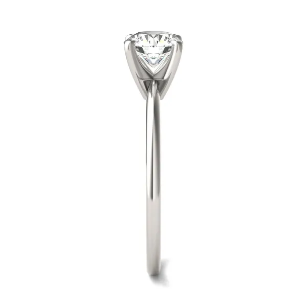 Round Brilliant Simple Solitaire Engagement Ring