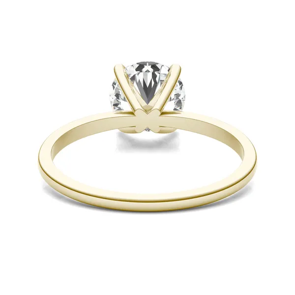 Round Brilliant Simple Solitaire Engagement Ring