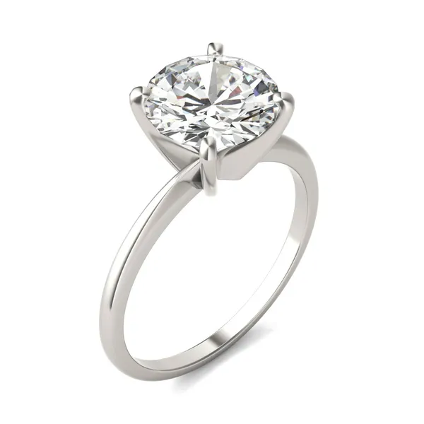 Round Brilliant Simple Solitaire Engagement Ring