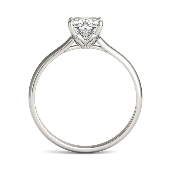 Cushion Hearts & Arrows Signature Solitaire Engagement Ring
