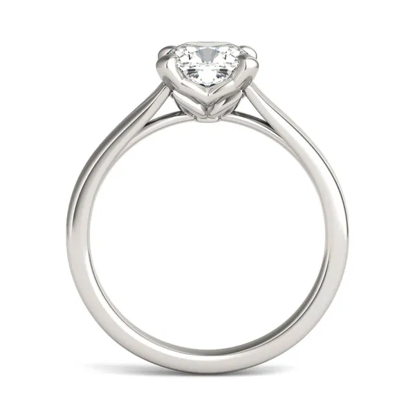Cushion Wide Shank Signature Solitaire