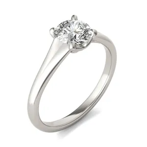 Round Brilliant Wide Shank Signature Solitaire image, 