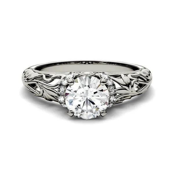 Round Brilliant Rosaline Engagement Ring