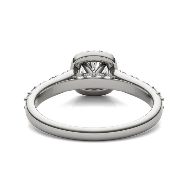 Cushion Allure Halo Engagement Ring