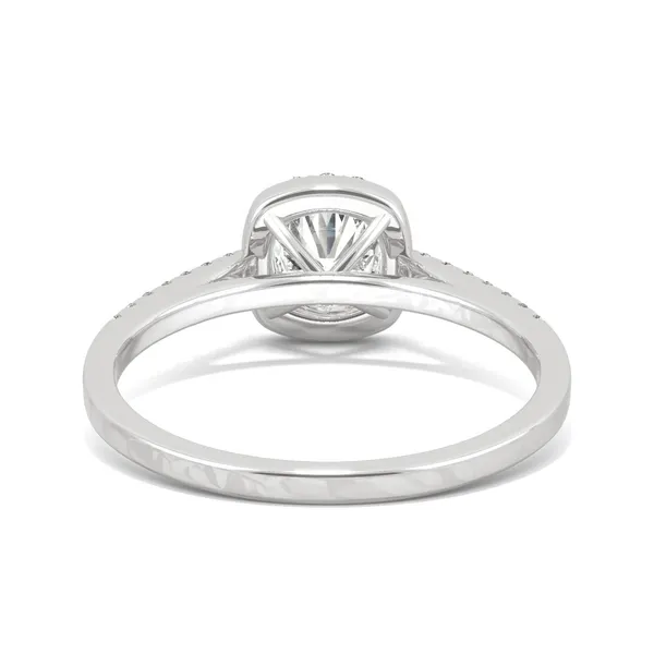 Cushion Adora Halo Engagement Ring