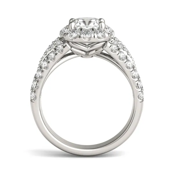 Cushion Signature Pavé Accented Halo