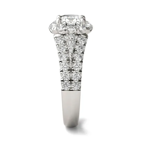 Cushion Signature Pavé Accented Halo