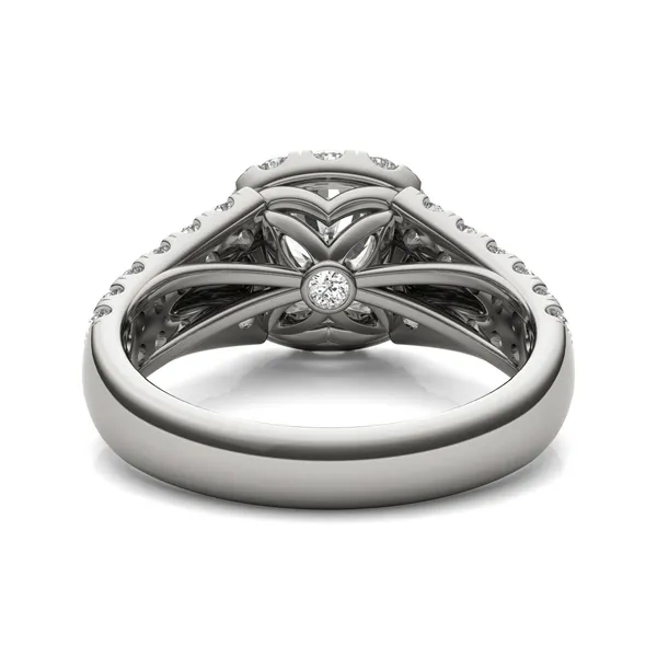 Cushion Signature Pavé Accented Halo