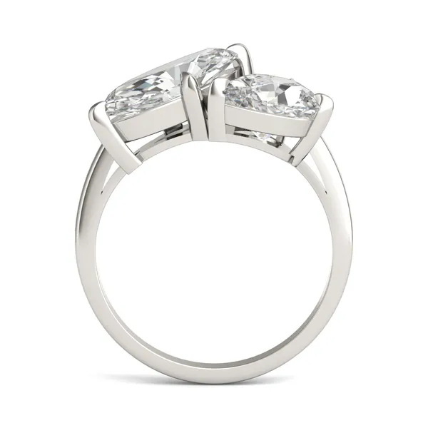Pear and Marquise Toi et Moi Engagement Ring