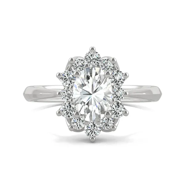 Signature Floral Halo Ring